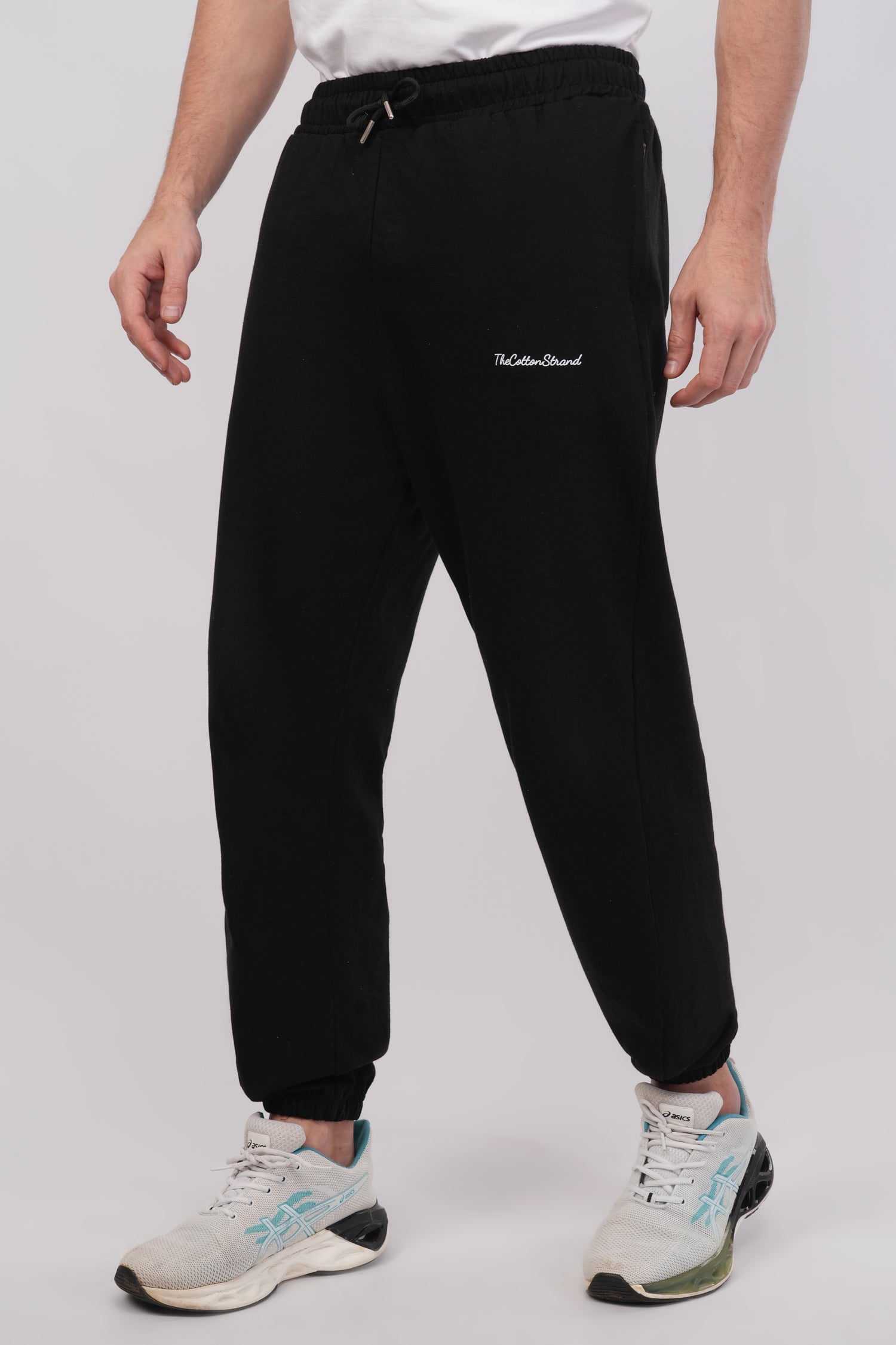Oversized Cotton Jogger Pants |100% Pure Cotton| Unisex relaxed Fit Track Pants