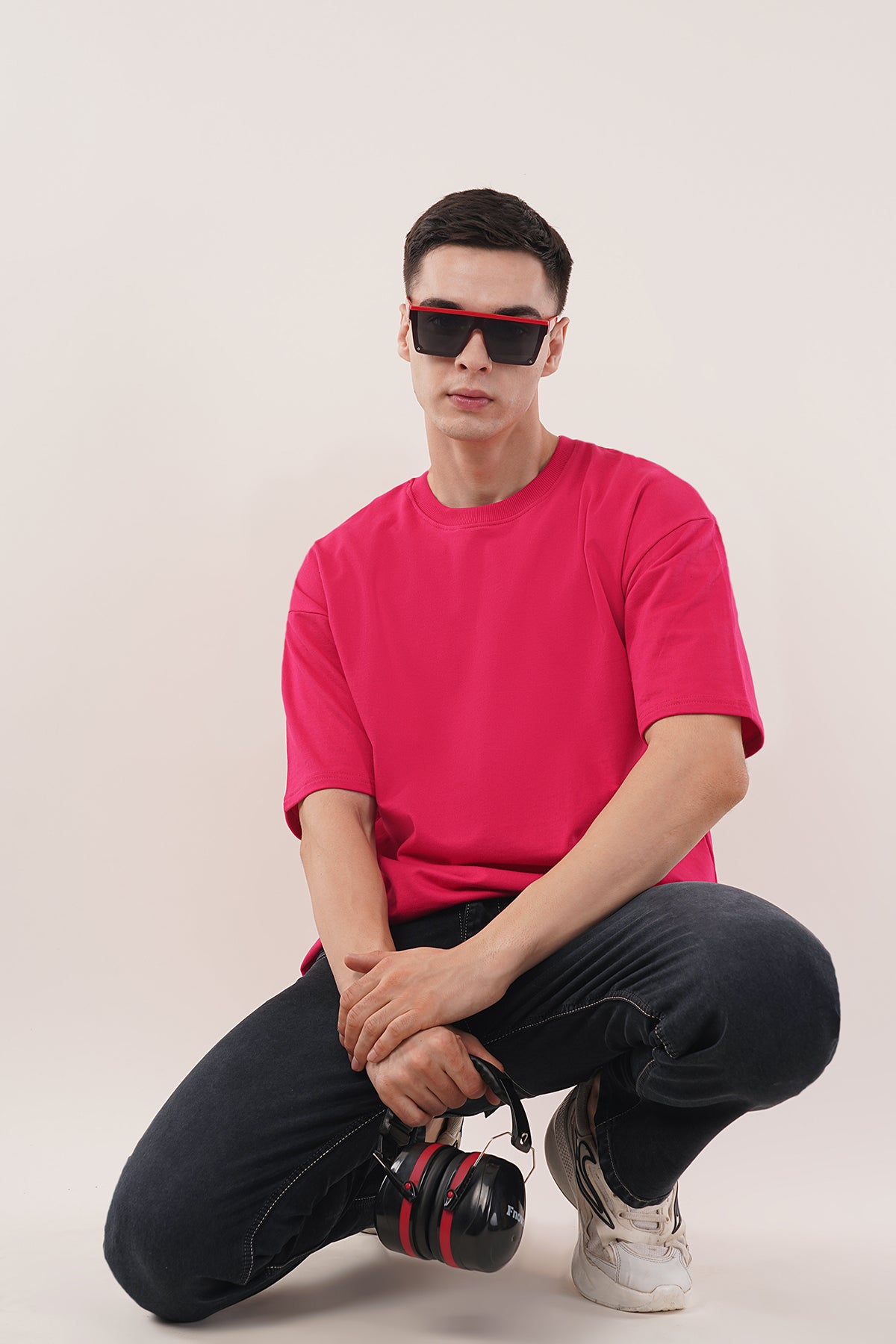 TheCottonStrand Premium Oversized T-Shirt | 100% Pure Cotton | Drop Shoulder Streetwear Fit for Men and Women