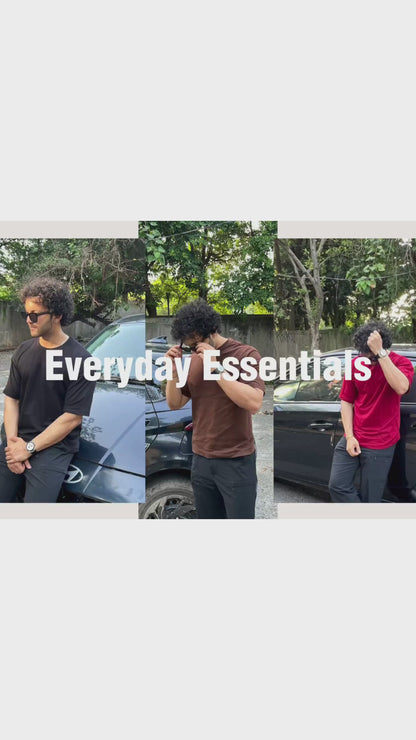 TheCottonStrand Premium Oversized T-Shirt | 100% Pure Cotton | Drop Shoulder Streetwear Fit for Men and Women